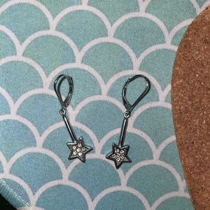 COACH Stainless Steel Star Earrings